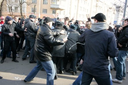 Митинг в защиту Торпедо