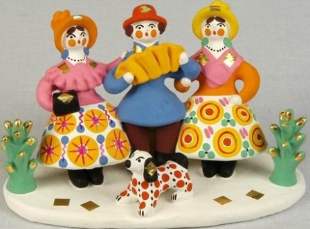 Дымковская игрушка. Сделано в Вятском крае