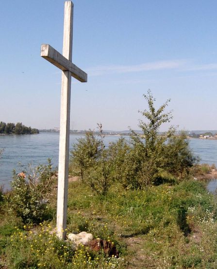 На месте расстрела Колчака