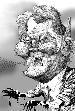 Ющенко - вампир. Сердюк