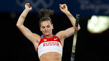 Исинбаева - мирвой рекорд! 5 метров 5 сантиметров