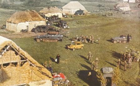 немцы на хуторе